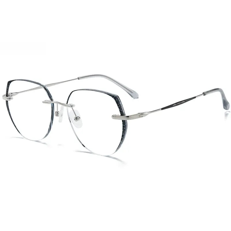 Stellara Rimless geometric glasses