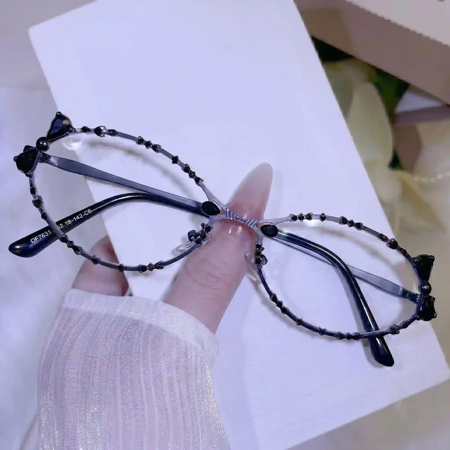 Bil Full-rim oval glasses