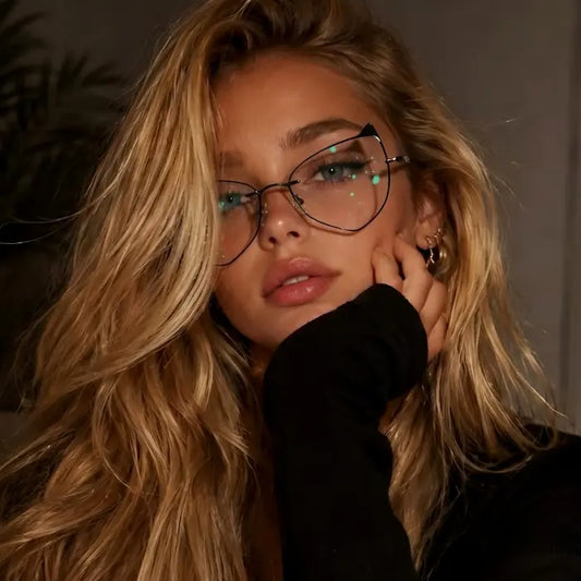 Zeal Rimless cat-eye glasses