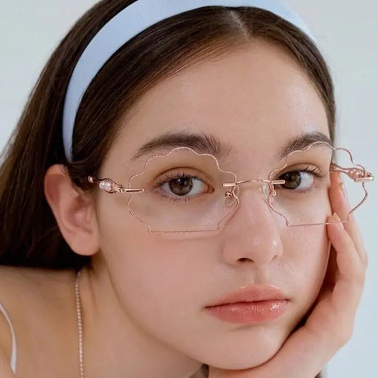Cloudy Cutedge cat-eye glasses