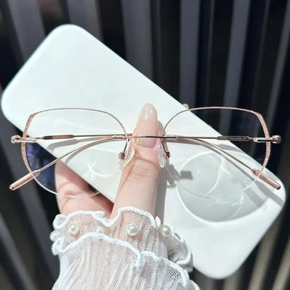 Stellara Rimless geometric glasses