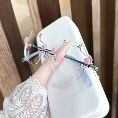 Lamb Rimless lamb-shaped glasses