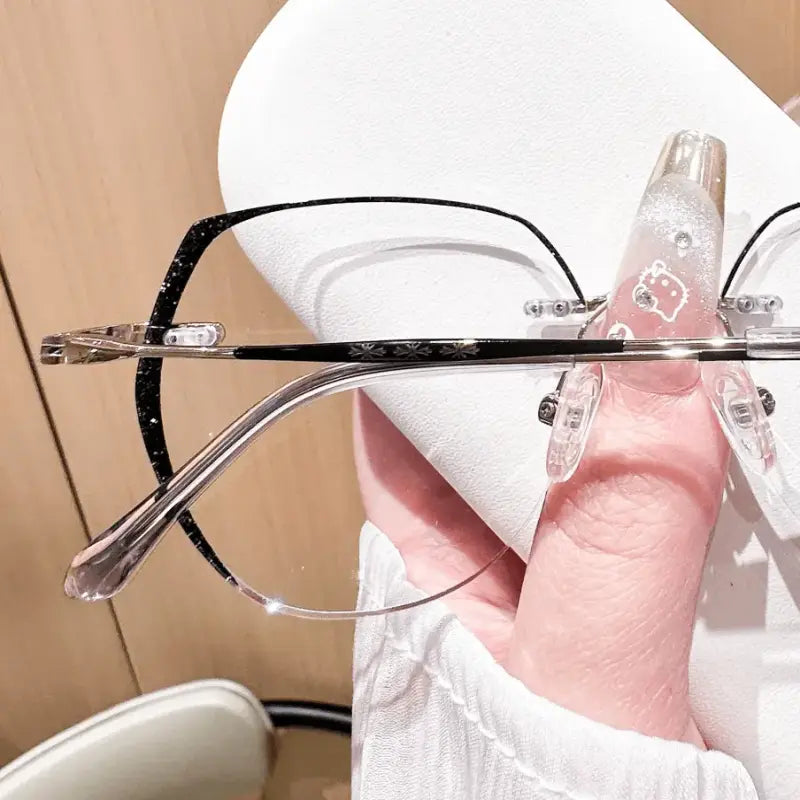 Stellara Rimless geometric glasses