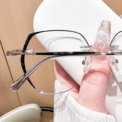 Stellara Rimless geometric glasses