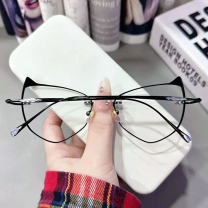 Zeal Rimless cat-eye glasses