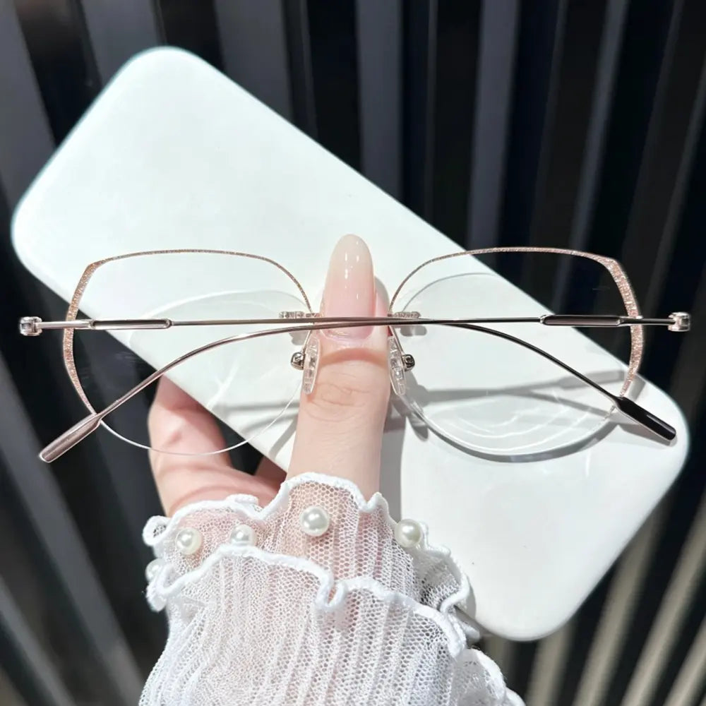 Stellara Rimless geometric glasses
