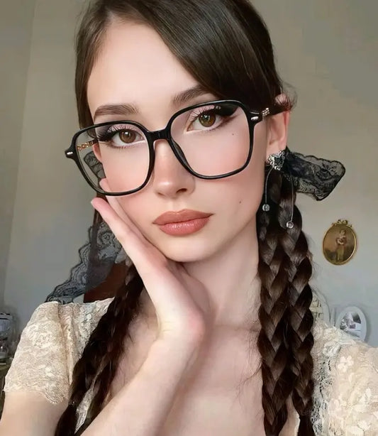 Lcon Geometric-shaped glasses