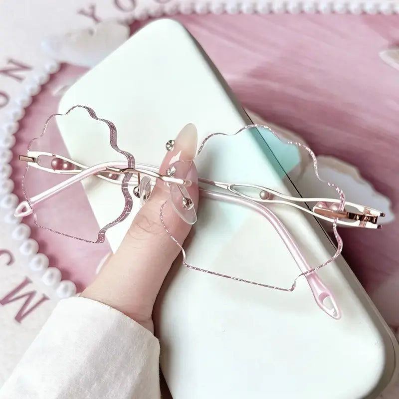 Cloudy Cutedge cat-eye glasses