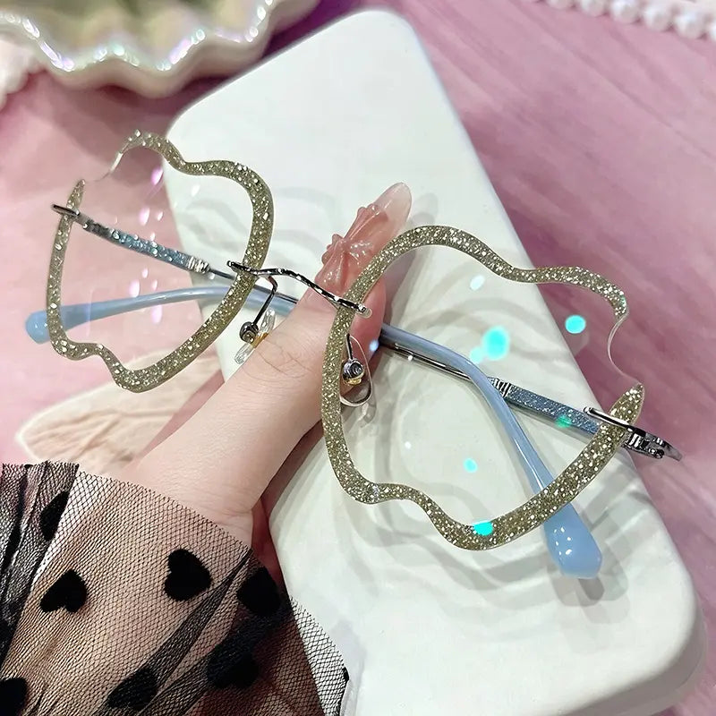 Eve Rimless custom-shaped glasses