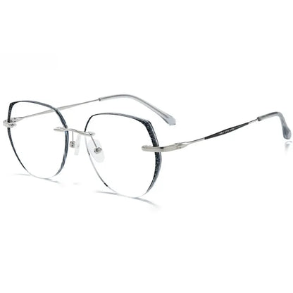 Stellara Rimless geometric glasses