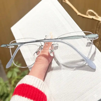 Lave Rimless square glasses