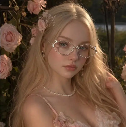 Bil Full-rim oval glasses