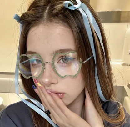 Eve Rimless custom-shaped glasses
