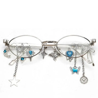 Spk Full-rim oval glasses