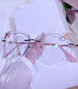 Spell Rimless cat-eye glasses