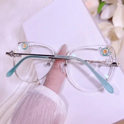 Spell Rimless cat-eye glasses