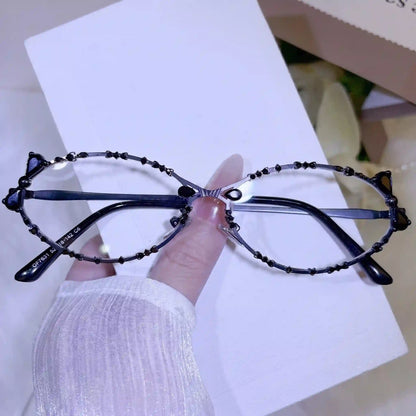 Bil Full-rim oval glasses